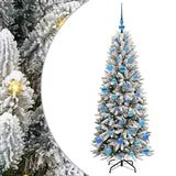 Albero di Natale artificiale con 150 LED Bianco 150 cm