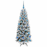 Albero di Natale artificiale con 150 LED Bianco 150 cm