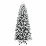Albero di Natale artificiale con 150 LED Bianco 150 cm