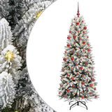 Albero di Natale artificiale con 300 LED Bianco 180 cm