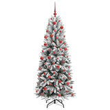 Albero di Natale artificiale con 300 LED Bianco 180 cm