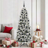 Albero di Natale artificiale con 300 LED Bianco 180 cm