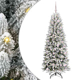 Albero di Natale artificiale con 300 LED Bianco 180 cm