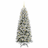 Albero di Natale artificiale con 300 LED Bianco 180 cm