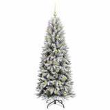 Albero di Natale artificiale con 300 LED Bianco 180 cm