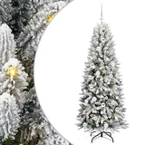 Albero di Natale artificiale con 300 LED Bianco 180 cm