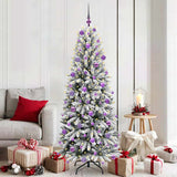 Albero di Natale artificiale con 300 LED Bianco 180 cm