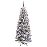 Albero di Natale artificiale con 300 LED Bianco 180 cm
