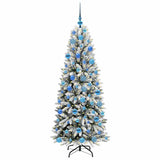 Albero di Natale artificiale con 300 LED Bianco 180 cm