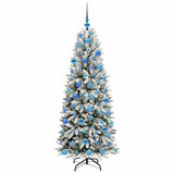 Albero di Natale artificiale con 300 LED Bianco 180 cm
