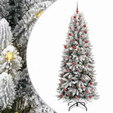 Albero di Natale artificiale con 300 LED Bianco 210 cm