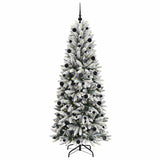 Albero di Natale artificiale con 300 LED Bianco 210 cm