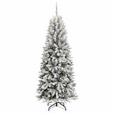 Albero di Natale artificiale con 300 LED Bianco 210 cm