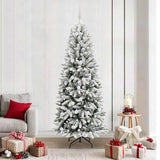 Albero di Natale artificiale con 300 LED Bianco 210 cm