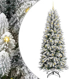 Albero di Natale artificiale con 300 LED Bianco 210 cm