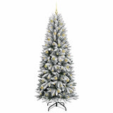 Albero di Natale artificiale con 300 LED Bianco 210 cm