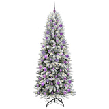 Albero di Natale artificiale con 300 LED Bianco 210 cm