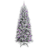 Albero di Natale artificiale con 300 LED Bianco 210 cm