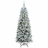 Albero di Natale artificiale con 300 LED Bianco 210 cm