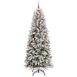 Albero di Natale artificiale con 300 LED Bianco 240 cm