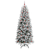 Albero di Natale artificiale con 300 LED Bianco 240 cm