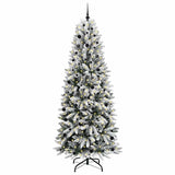 Albero di Natale artificiale con 300 LED Bianco 240 cm