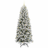 Albero di Natale artificiale con 300 LED Bianco 240 cm