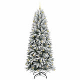 Albero di Natale artificiale con 300 LED Bianco 240 cm