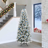 Albero di Natale artificiale con 300 LED Bianco 240 cm