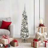 Albero di Natale artificiale con 150 LED Bianco 120 cm