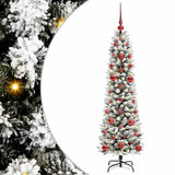 Albero di Natale artificiale con 150 LED Bianco 120 cm