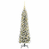 Albero di Natale artificiale con 150 LED Bianco 120 cm