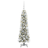 Albero di Natale artificiale con 150 LED Bianco 120 cm