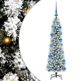 Albero di Natale artificiale con 150 LED Bianco 120 cm