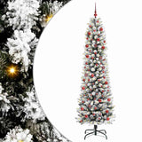 Albero di Natale artificiale con 300 LED Bianco 210 cm