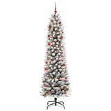 Albero di Natale artificiale con 300 LED Bianco 210 cm