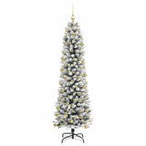 Albero di Natale artificiale con 300 LED Bianco 210 cm
