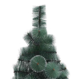 Albero di Natale artificiale preilluminato Verde 180 cm PET