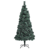Albero di Natale artificiale pre-illuminato con set di palline