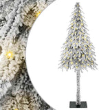 Albero di Natale con 150 LED Bianco 150 cm PE e Acciaio