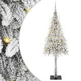 Albero di Natale con 150 LED Bianco 150 cm PE e Acciaio