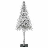 Albero di Natale con 150 LED Bianco 150 cm PE e Acciaio
