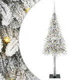 Albero di Natale con 150 LED Bianco 150 cm PE e Acciaio