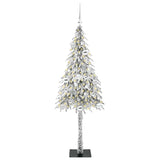 Albero di Natale con 150 LED Bianco 150 cm PE e Acciaio