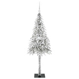 Albero di Natale con 150 LED Bianco 150 cm PE e Acciaio