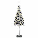 Albero di Natale con 300 LED Bianco 180 cm PE e Acciaio