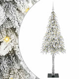 Albero di Natale con 300 LED Bianco 180 cm PE e Acciaio