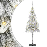 Albero di Natale con 300 LED Bianco 180 cm PE e Acciaio