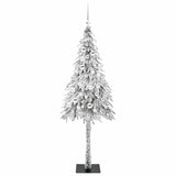 Albero di Natale con 300 LED Bianco 180 cm PE e Acciaio