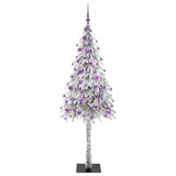 Albero di Natale con 300 LED Bianco 180 cm PE e Acciaio